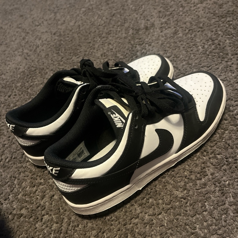 Nike Black and White Low-Top Sneaker Dunks